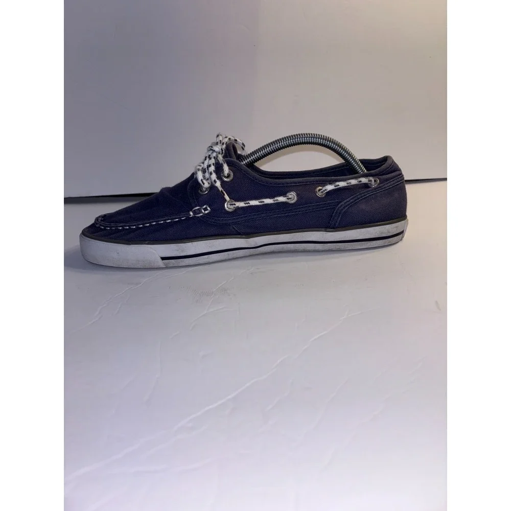 Nautica Seaworthy Craftsmanship Classic 9 N83 Sailing Boat Shoes Men  Navy White